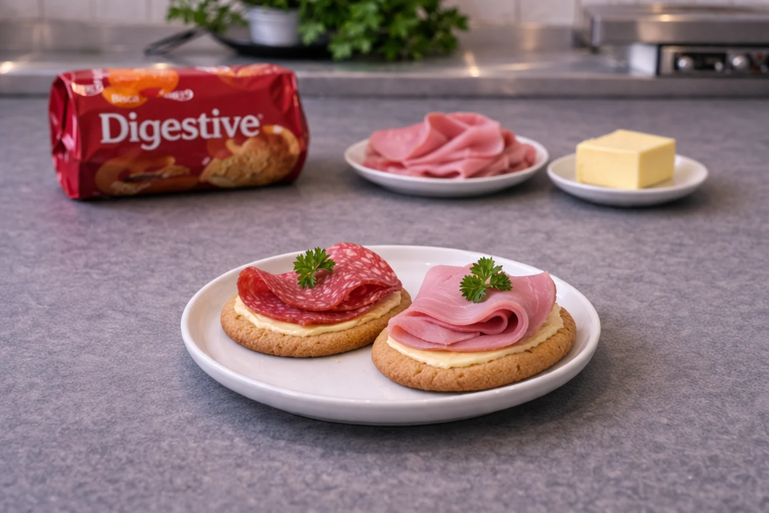Digestive med pålæg