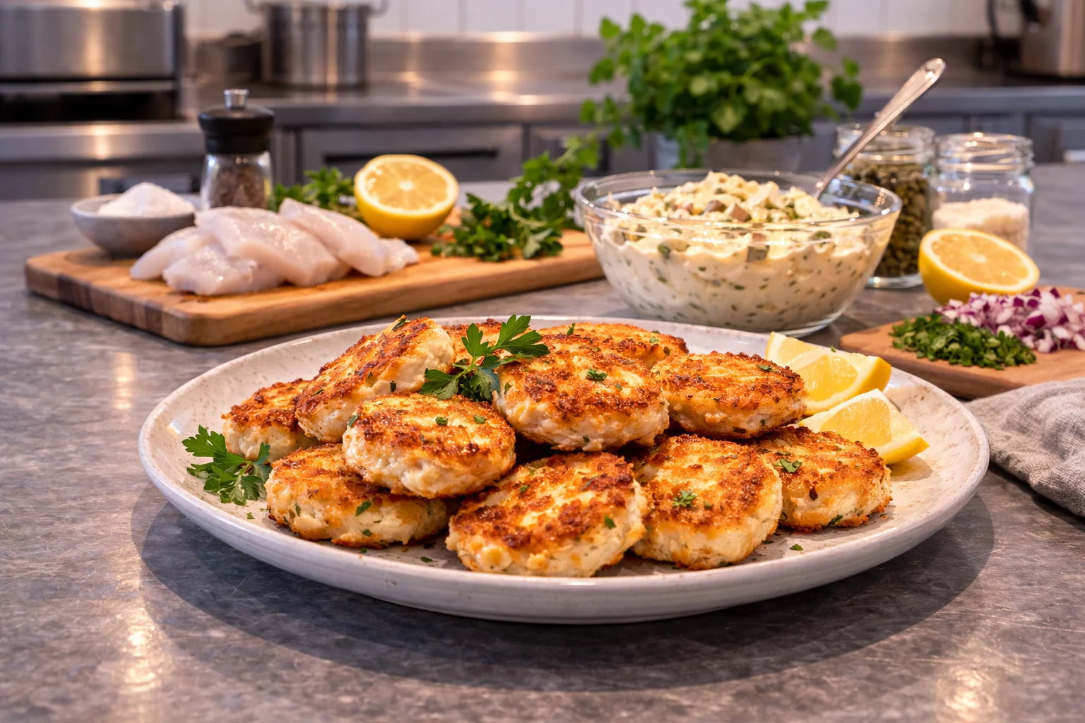 Fiskefrikadeller