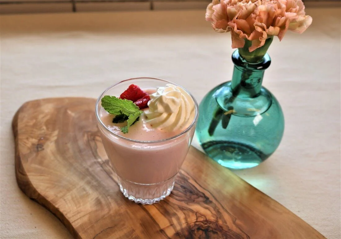 Proteindrik anrettet som dessert