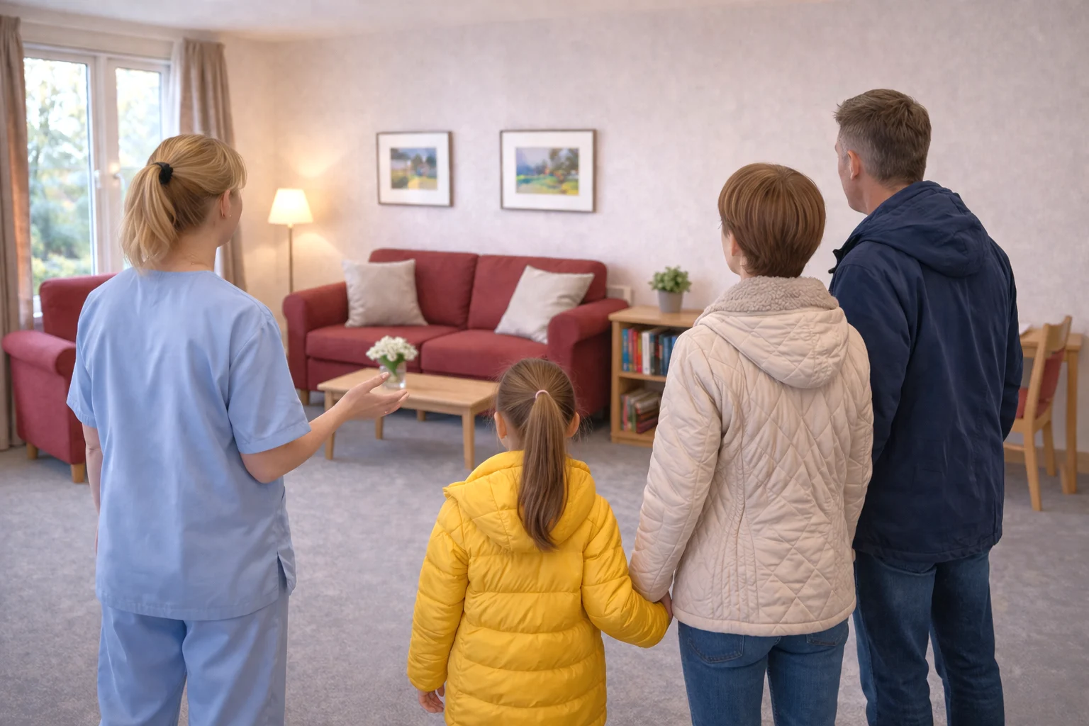 Pårørende på værelse Pårørende på værelse