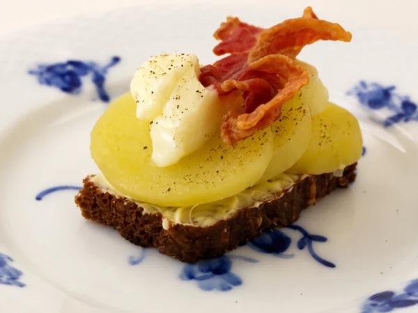 Kartoffel med bacon